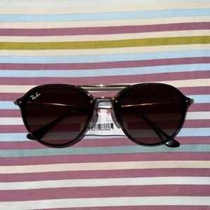 BRAND NEW Ray-Ban Dark Brown Round Sunglasses